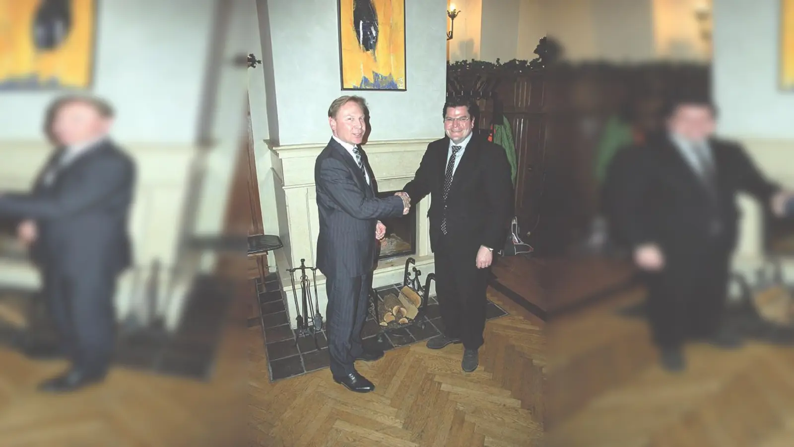 Wechsel bei der FDP München-Ost: Manfred Krönauer (links) löst Dieter Rippel ab.	 (Foto: Partei)