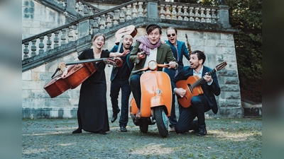 Das Monaco Swing Ensemble spielt Gipsy-Swing. (Foto: VA)