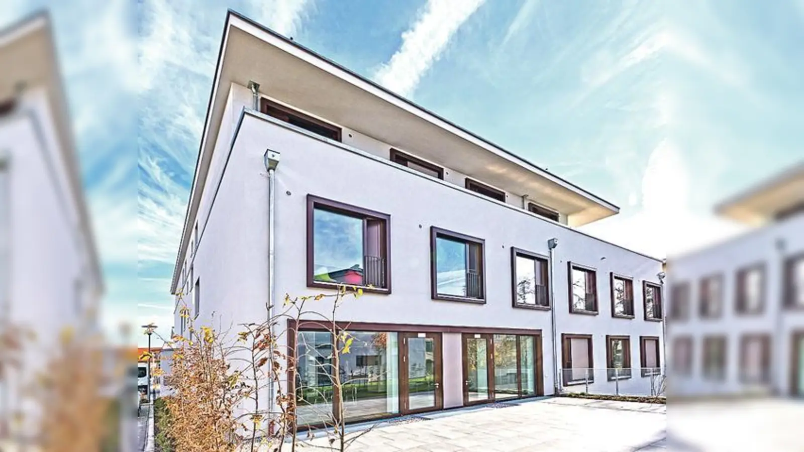 Modern, hell und freundlich, so gestaltet sich das Wohnheim für junge Menschen mit Behinderung, die hier in einer WG gemeinsam leben. 	 (Foto: © ekh. Werbeagentur GbR, München)