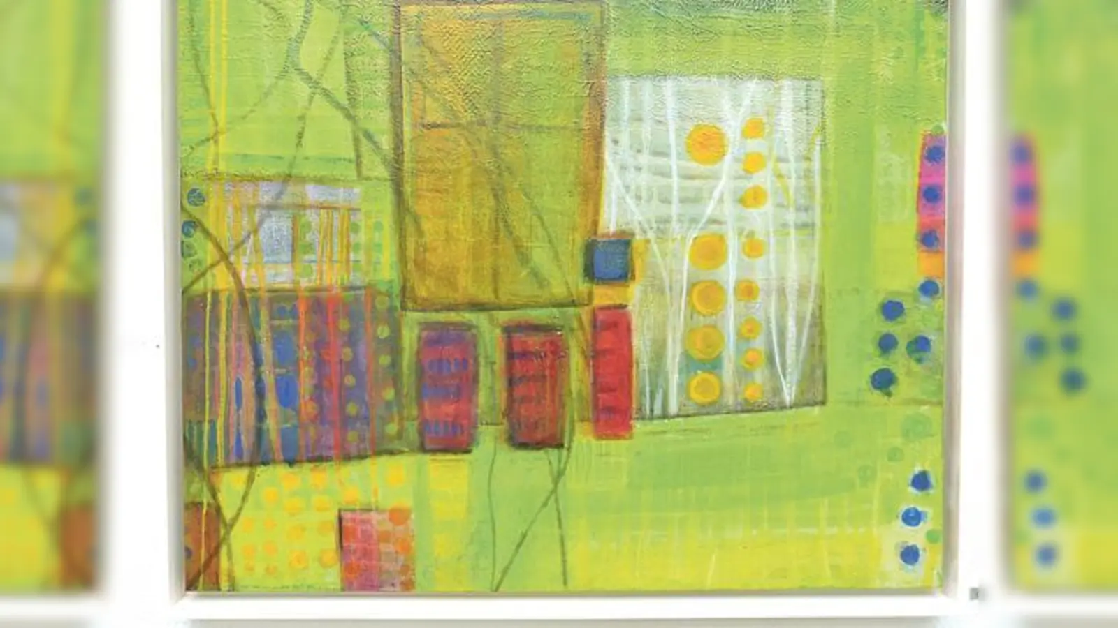 Werke von den Künstlerinnen des Kunstvereins »KunstKompass« sind ab sofort in Garching zu sehen.	 (Foto: VA)