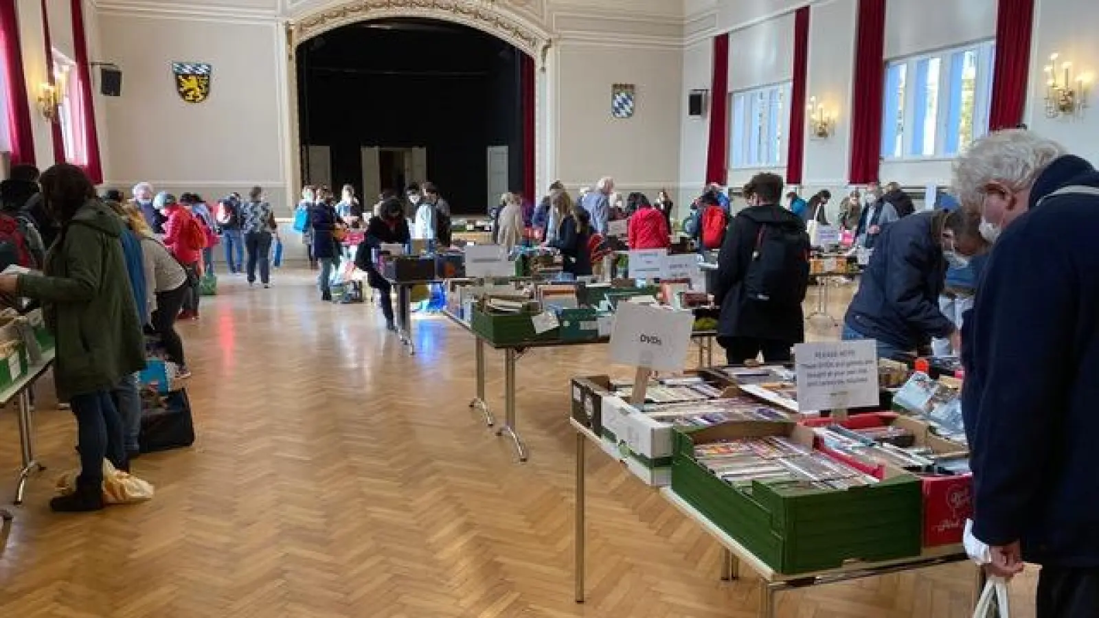 Seit vielen Jahren findet jährlich der English-Book-Sale in Haar statt. (Foto: red)