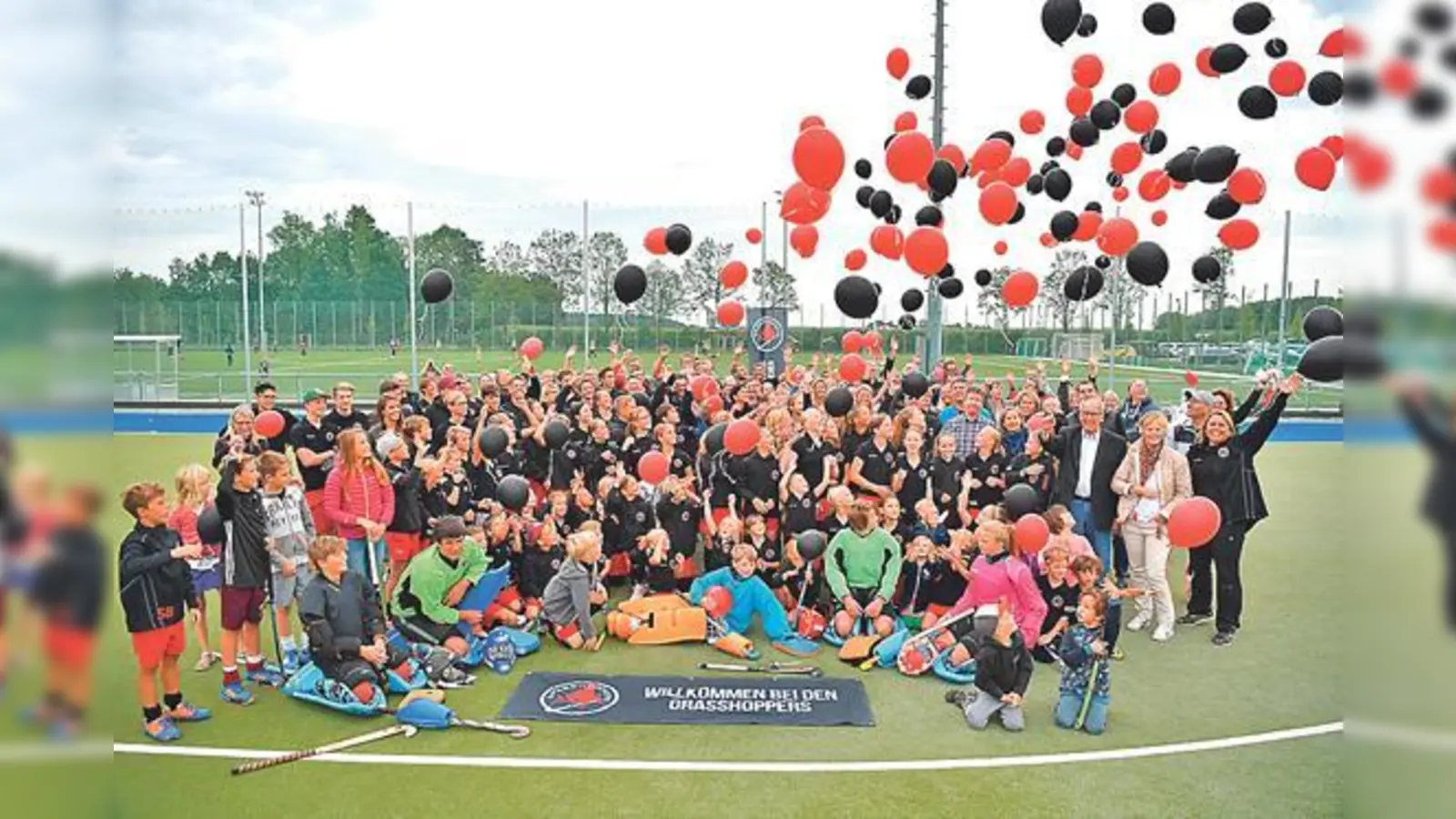 Kürzlich feierten die Grasshoppers von der SpVgg ihren stolzen zehnten Geburtstag.	 (Foto: Barbara Förster)