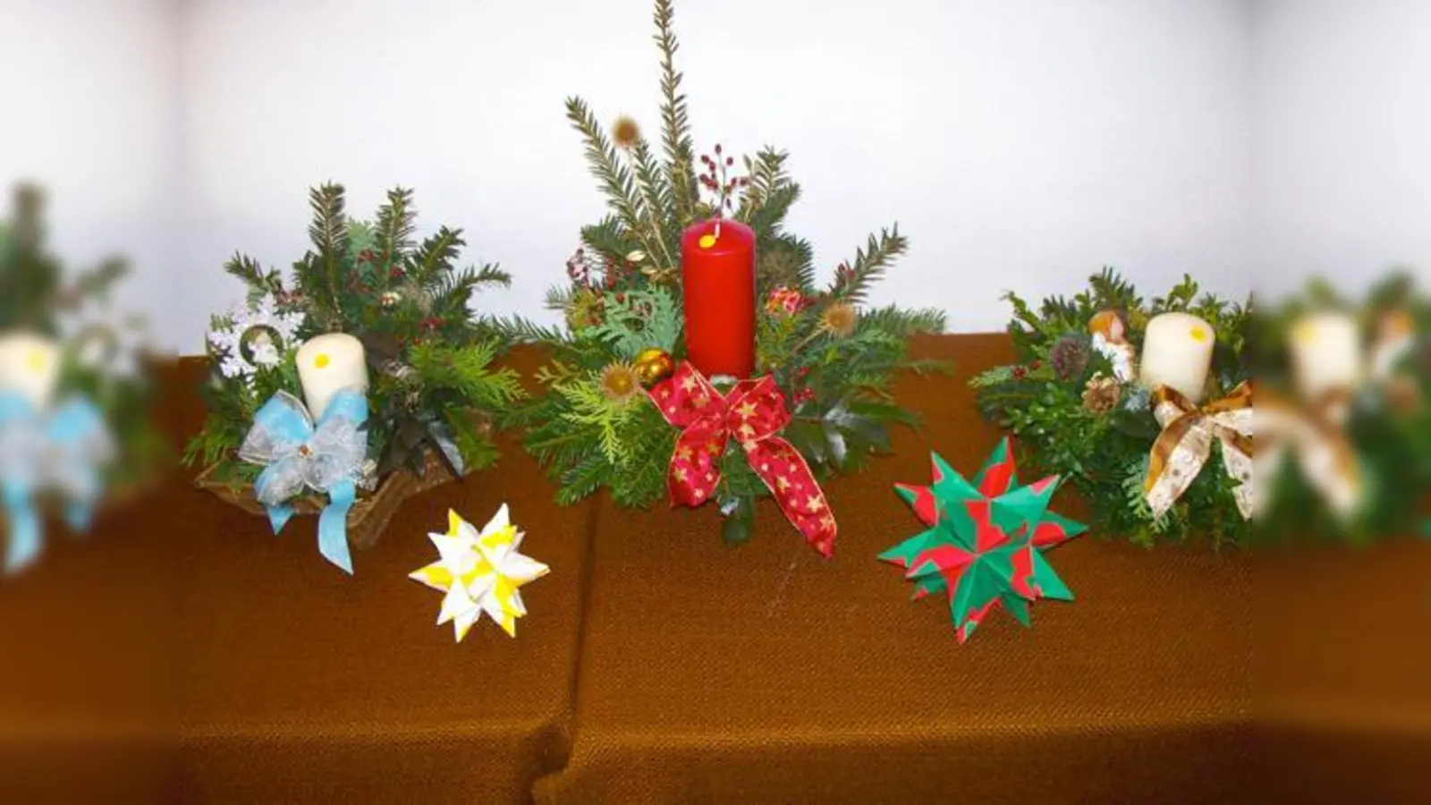 Beim Basar gibt es jede Menge schöne Weihnachtsdekoration zu kaufen.	 (Foto: VA)