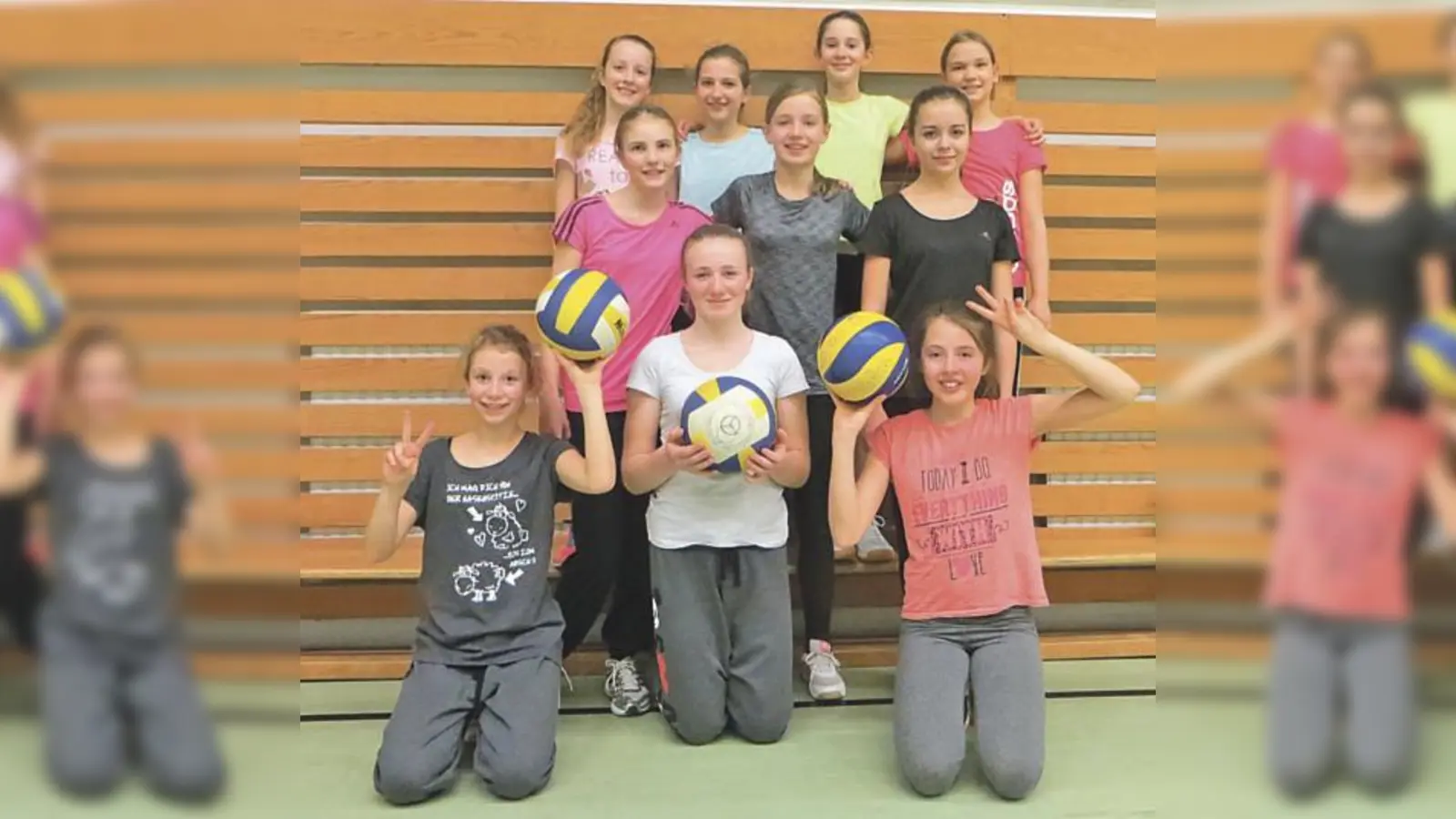 Die U16-Volleyballerinnen der SpVgg Höhenkirchen suchen Mitspielerinnen. 	 (Foto: VA)