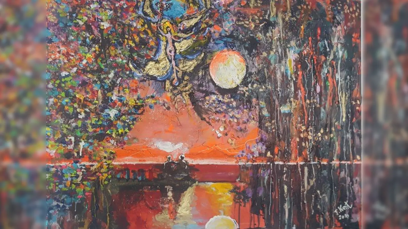 „Friedensengel” heißt dieses Werk von Tommy Kent-Kühbeck. (Foto: Friederike K. Berger/ © o.H.)