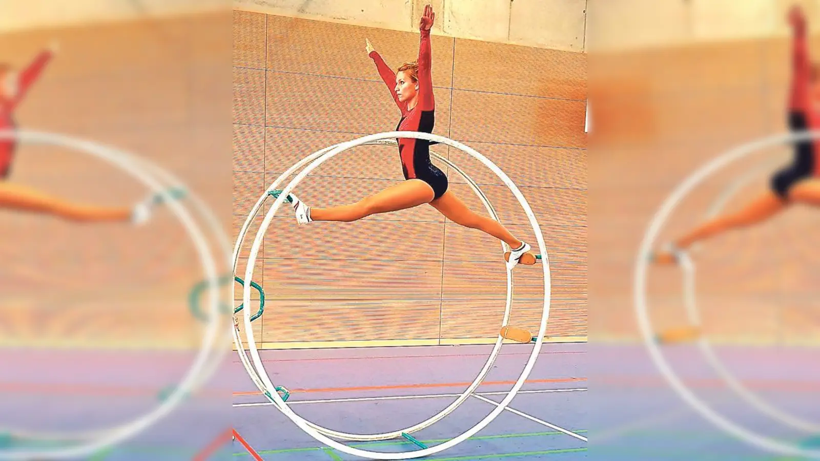 Daniela Müth turnte sich zur Goldmedaille.	 (Foto: Verein)