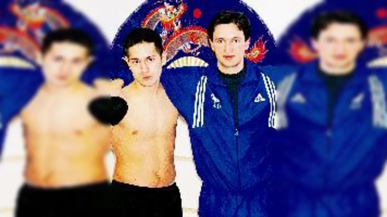 Silbermedaillen-Gewinner Sven Loe, Trainer Mladen Steko und Gold-Gewinner Senad Hadzic.	 (Foto: KSZ)