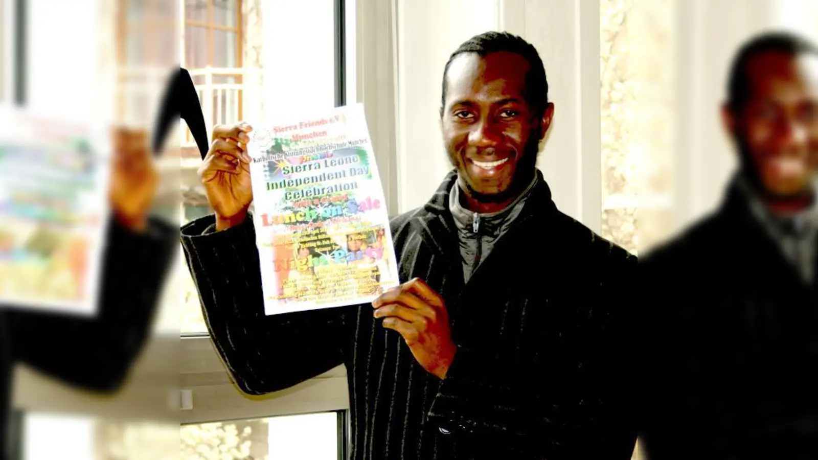 Abdul Karim Kabbia, eines der Gründungsmitglieder des Vereins Sierra Friends e.V. lebt in der Flüchtlingsunterkunft in Berg am Laim. 	 (Foto: Julia Stark)