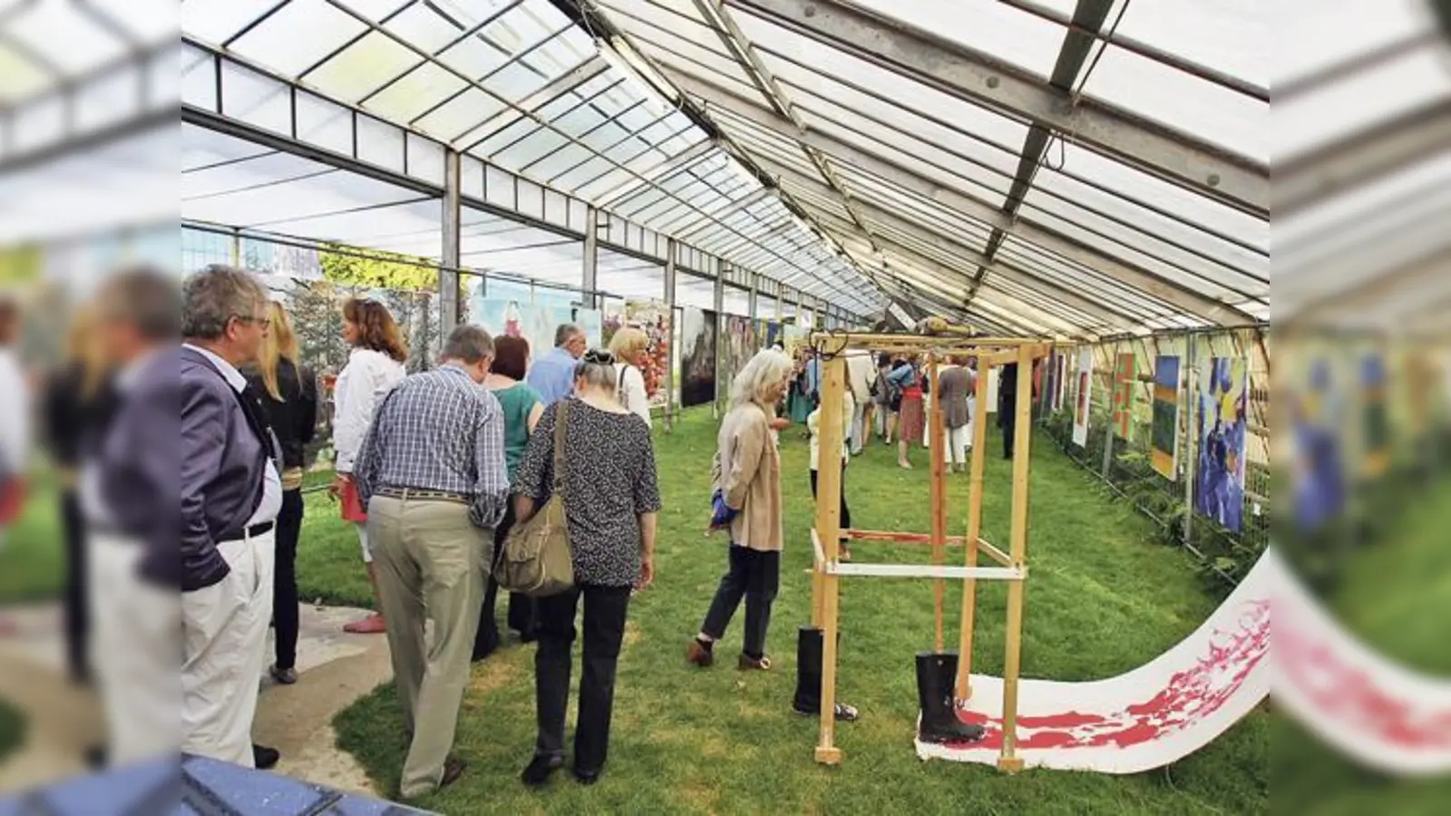 Ein ungewöhnliches »Biotop« der Kunst ist das Botanikum, ein stiller Ort großer Kreativität.	 (Foto: VA)