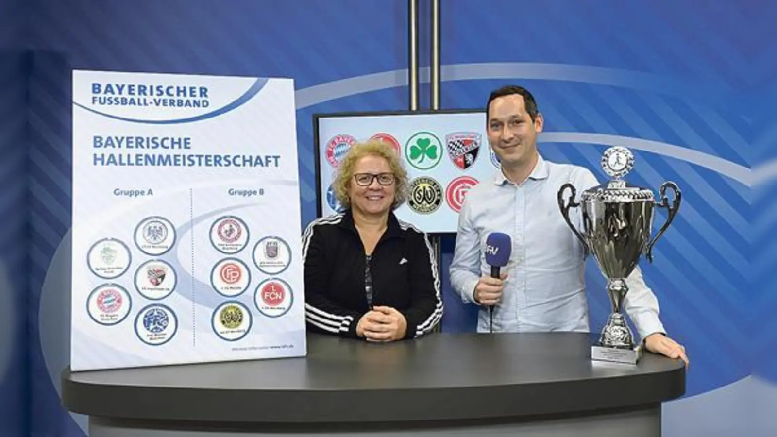 Karin Mayr vom Verbands-Frauen- und Mädchenausschuss des Bayerischen Fußball-Verbandes (BFV) freut sich auf spannende Fußball-Partien.	 (Foto: BFV)