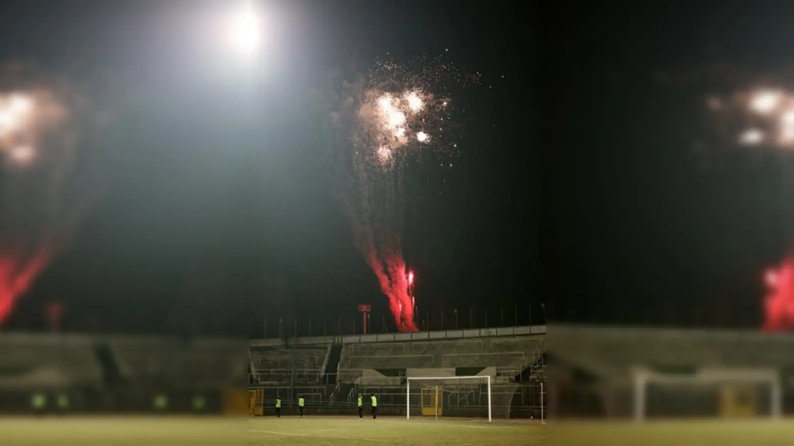 Keine Tore, aber durchaus ein spielerisches Feuerwerk boten die jungen Löwen und Kleeblättler.  (Foto: A. Wild)