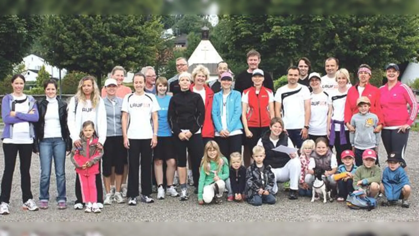 Den Zehn-Kilometer-Lauf haben die Moosacher Sportler schon gemeistert ­ trainiert wird weiterhin.	 (Foto: SC)