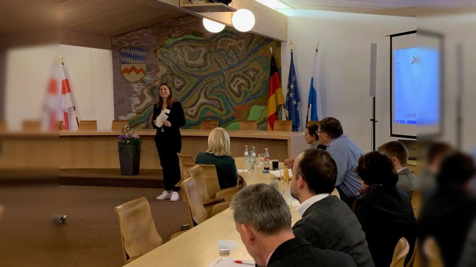 Die Veranstaltung „Internationale Fachkräfte beschäftigen“ fand im Landratsamt Dachau statt. (Foto: Silke Lein/Landratsamt Dachau)