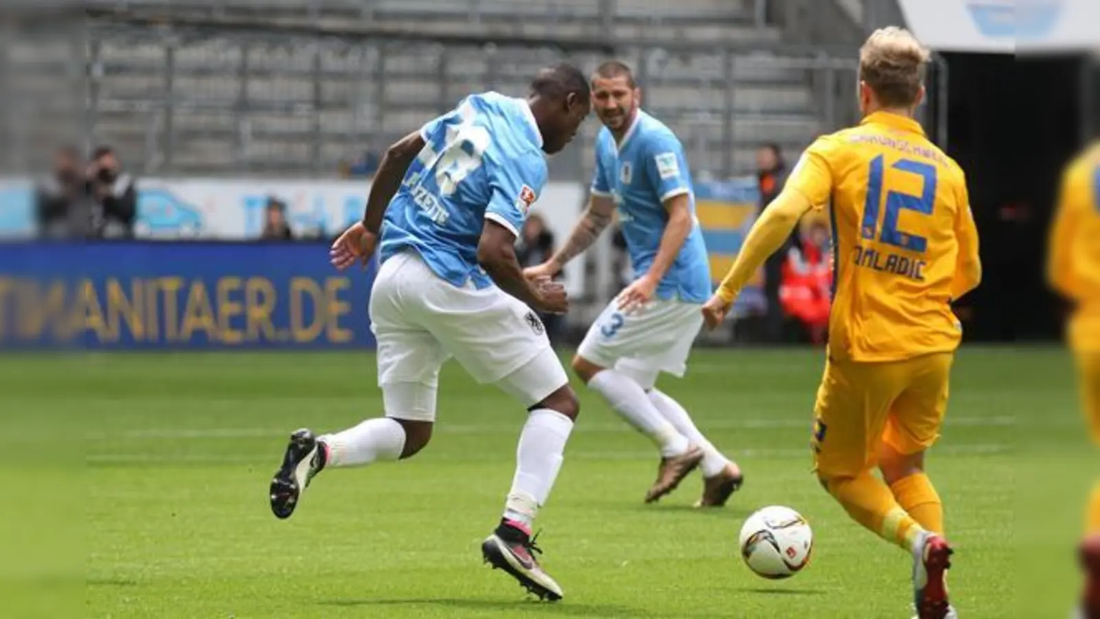 Rückkehrer: Romuald Lacazette.  (Foto: A. Wild)