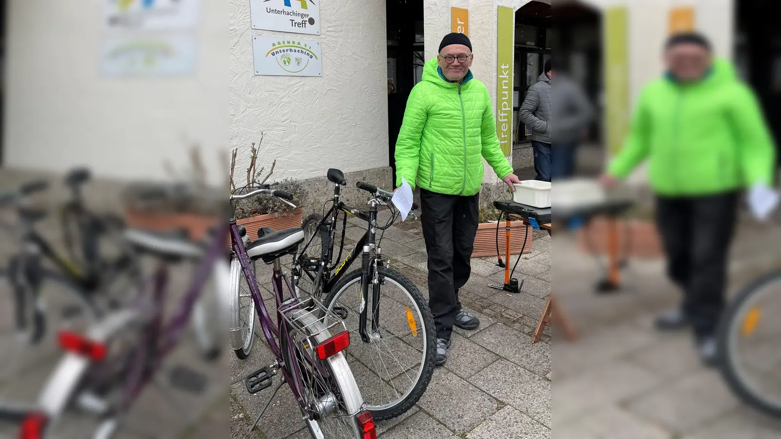 Gottfried Kowalewski von der Radl-Ambulanz wird am Tag der offenen Tür ebenfalls anwesend sein. (Foto: hw)