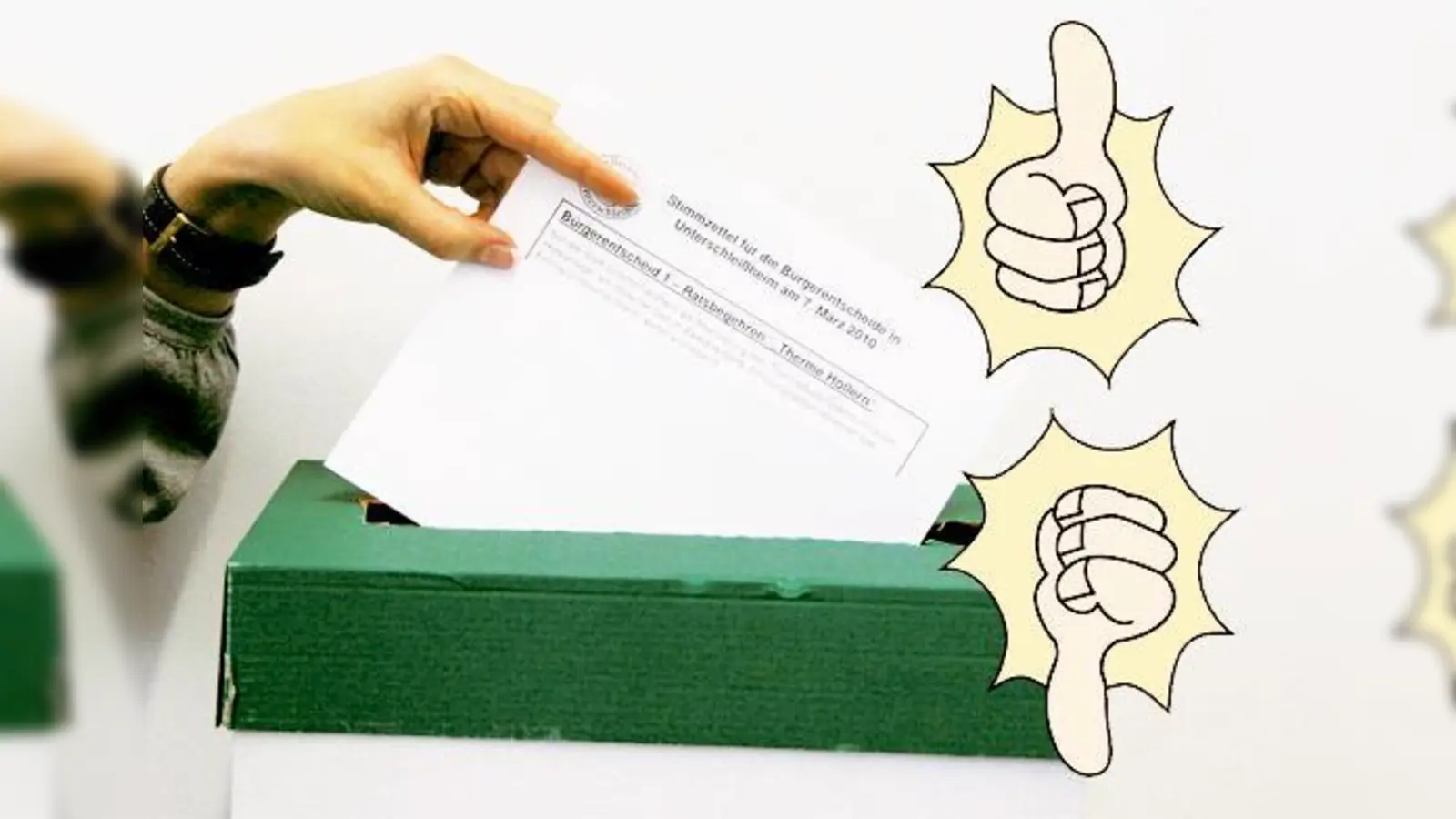 Zur Abstimmung über das weitere Vorgehen der Stadt in Sachen »Hollerner See« sind die Bürger am 7. März aufgerufen.	 (Foto: mka)