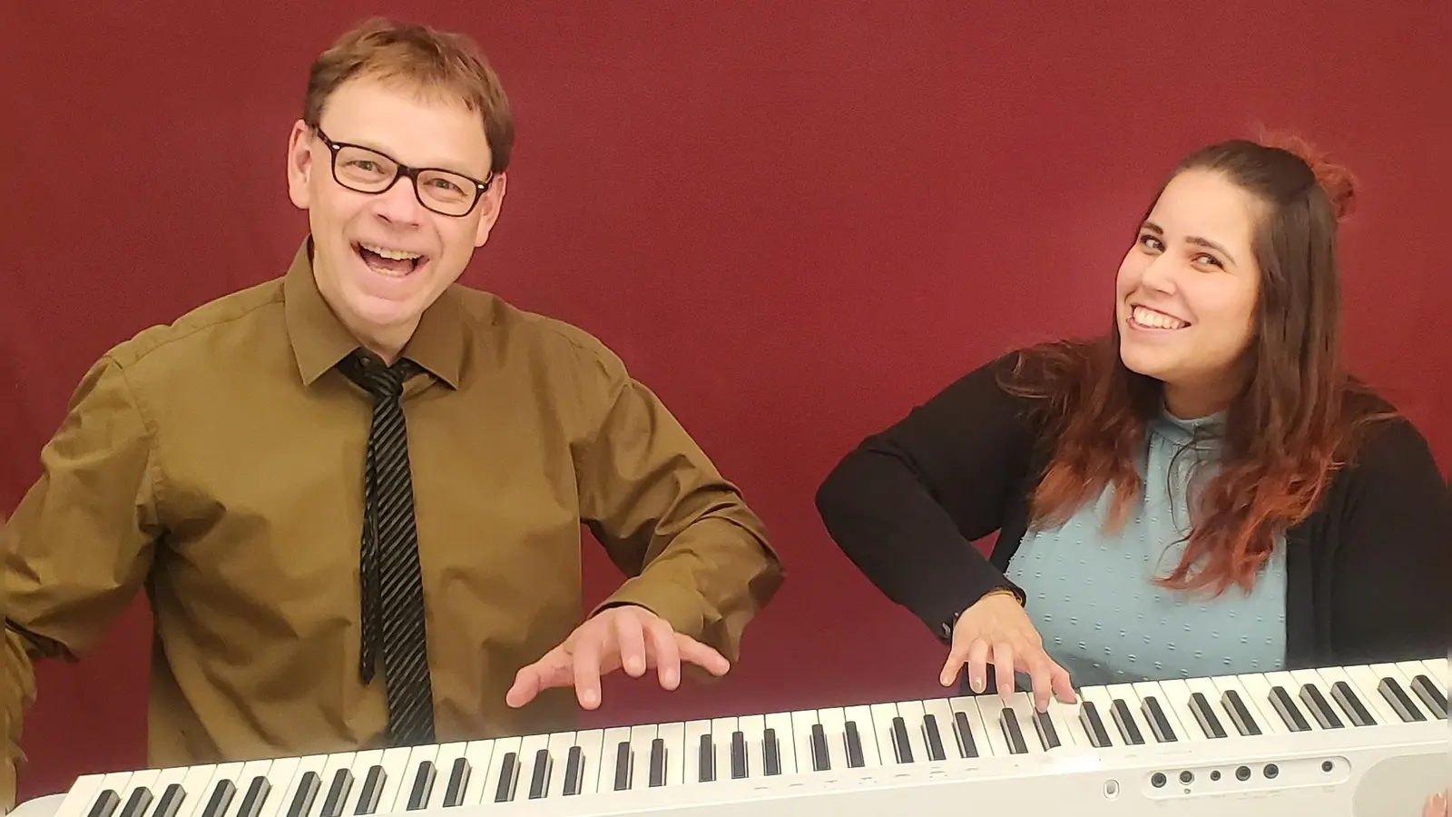 Das Duo „Free Minute” besteht aus Nanette Foh und Klaus Peter Schreiner. (Foto: VA)