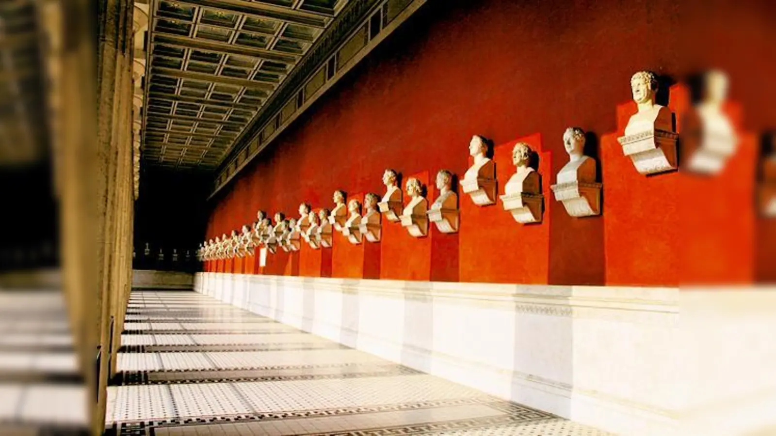 Galerie der Ruhmeshalle.	 (Foto: VA)