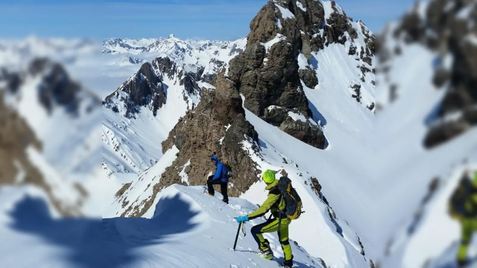 Die Skitourengänger des DAV Markt Schwaben  waren heuer wieder unterwegs.	 (Foto: Kressirer)