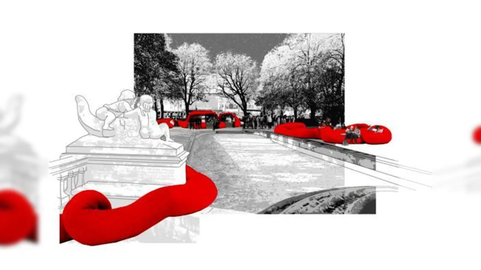 Nach dem Siegerentwurf von Anna Bischoff wird der Kulturstrand heuer gestaltet.  (Foto: VA)