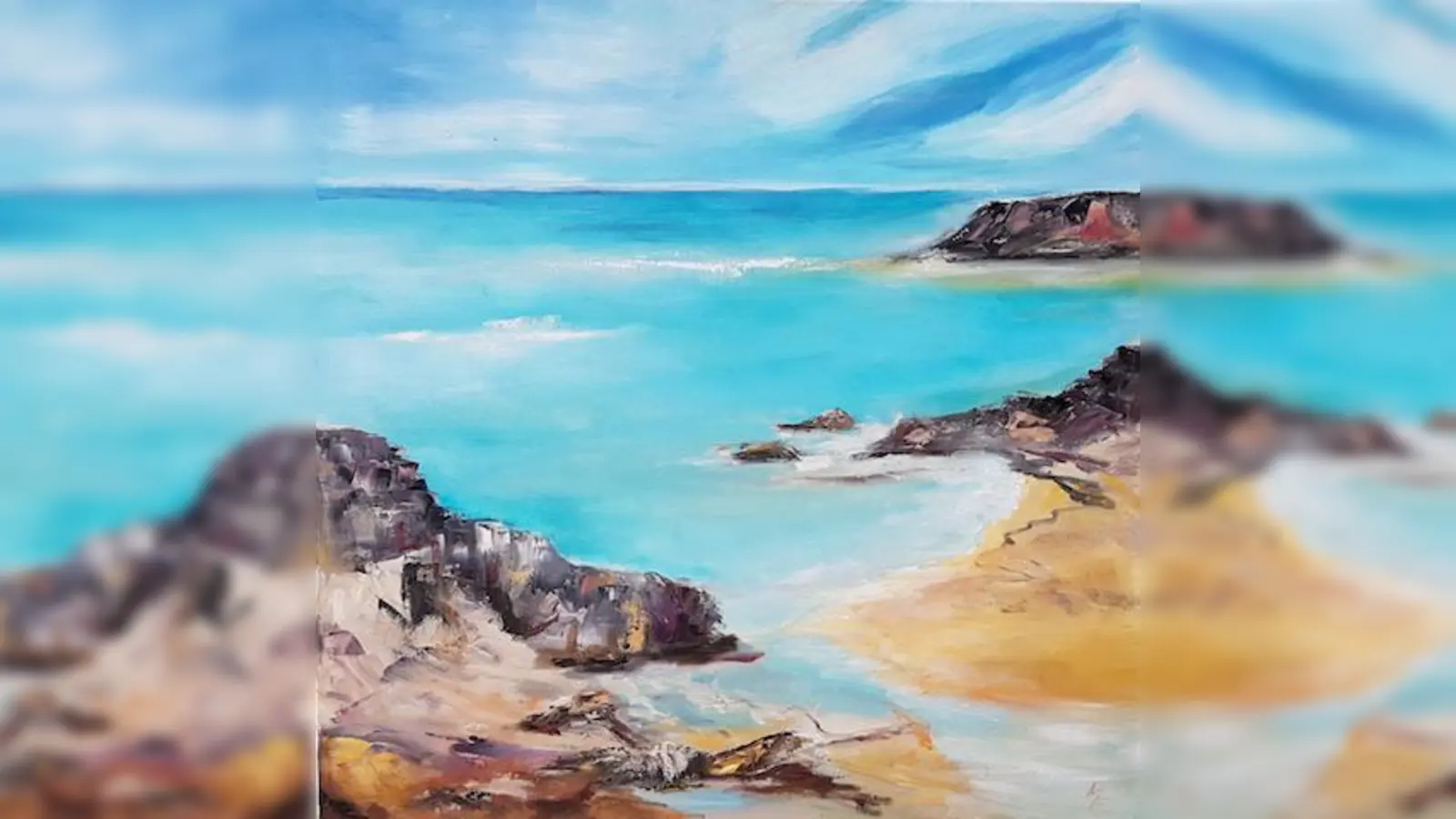 „Tag am Meer” nennt Manuela Franz dieses Bild. (Foto: © Manuela Franz)