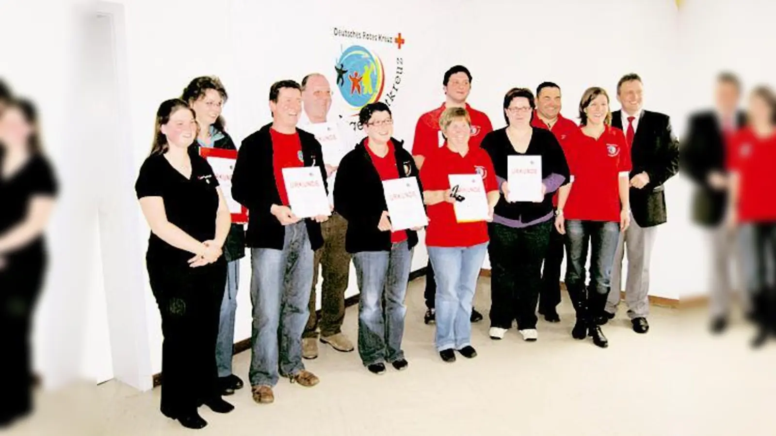 Das Jugendrotkreuz hat mit zehn neuen Mitgliedern  Verstärkung bekommen. 	 (Foto: JRK)