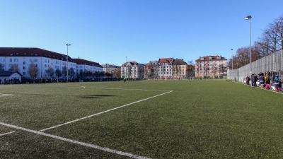 Heimat der SpVgg 1906 Haidhausen: St.-Martin-Straße. (Foto: Anne Wild)