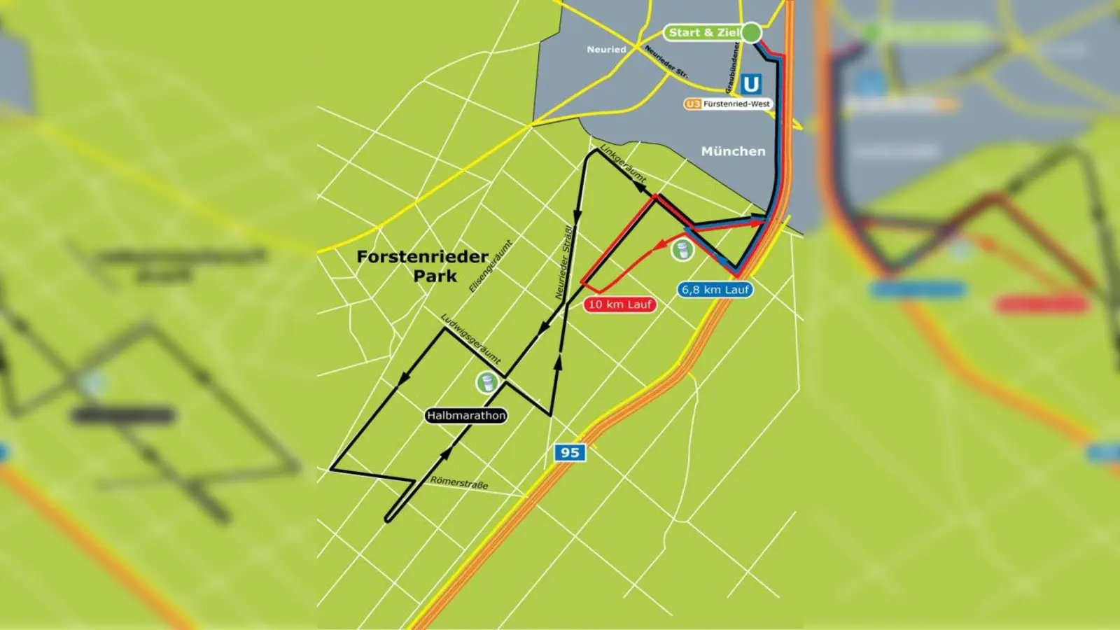 Kurze und längere Strecken bietet der FSC an - insbesondere geht es wieder durch den Forstenrieder Park. (Foto: FSC)