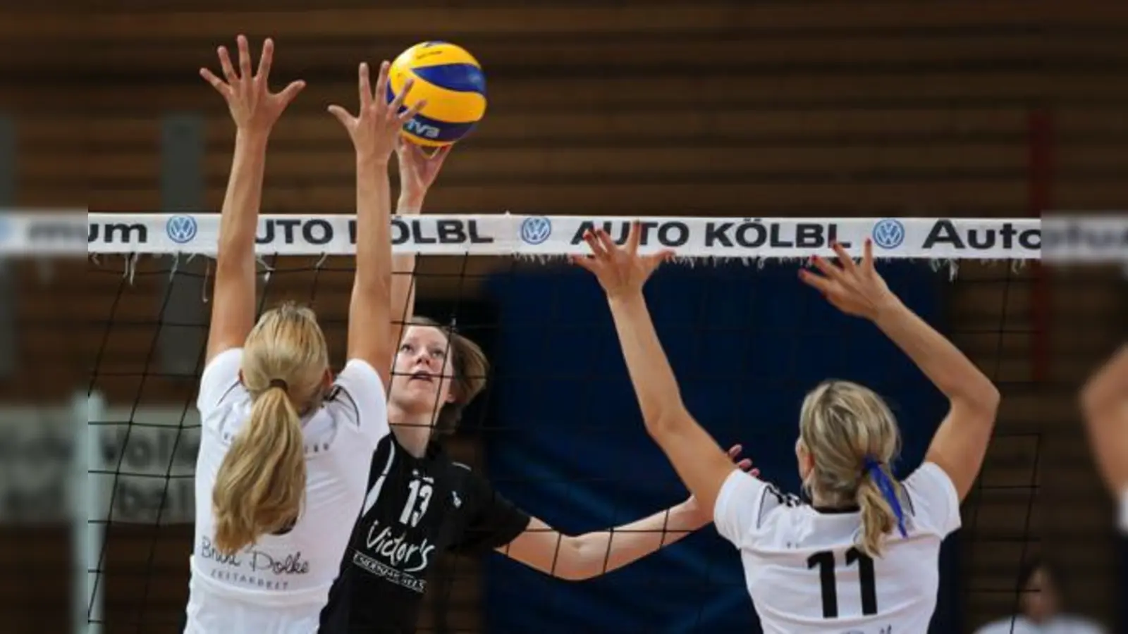 Mittelblockerin Carolin Herrmann wurde nach der Partie als »MVP«, als effizienteste Spielerin,  beim SV Lohhof ausgezeichnet. 	 (Foto: VA)