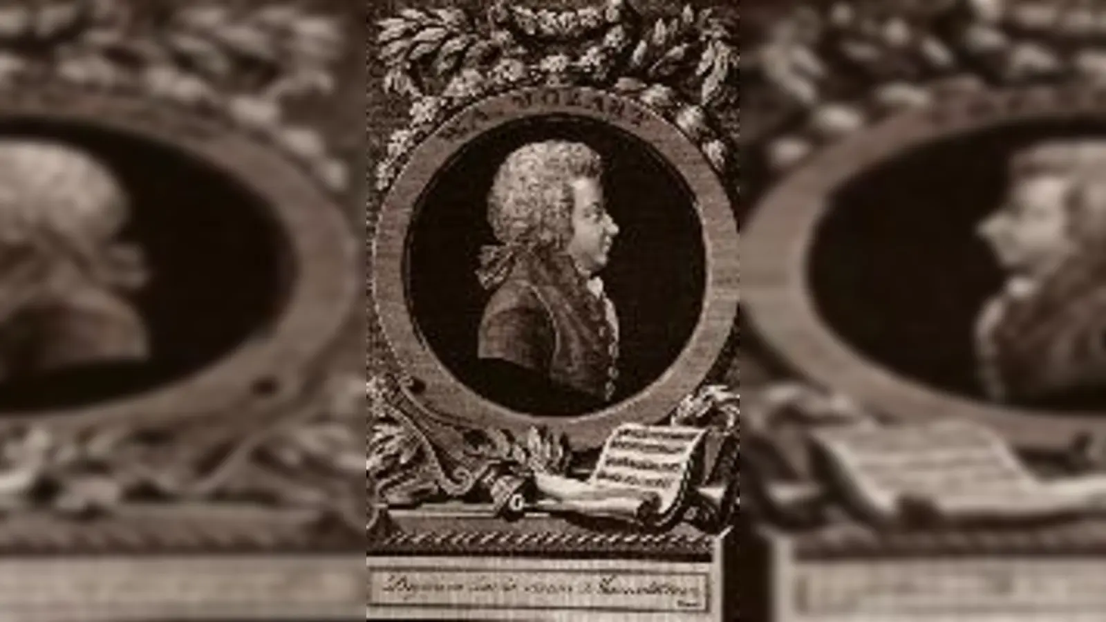 Kupferstich von Mozart. 	 (Foto: Münchner Stadtmuseum)