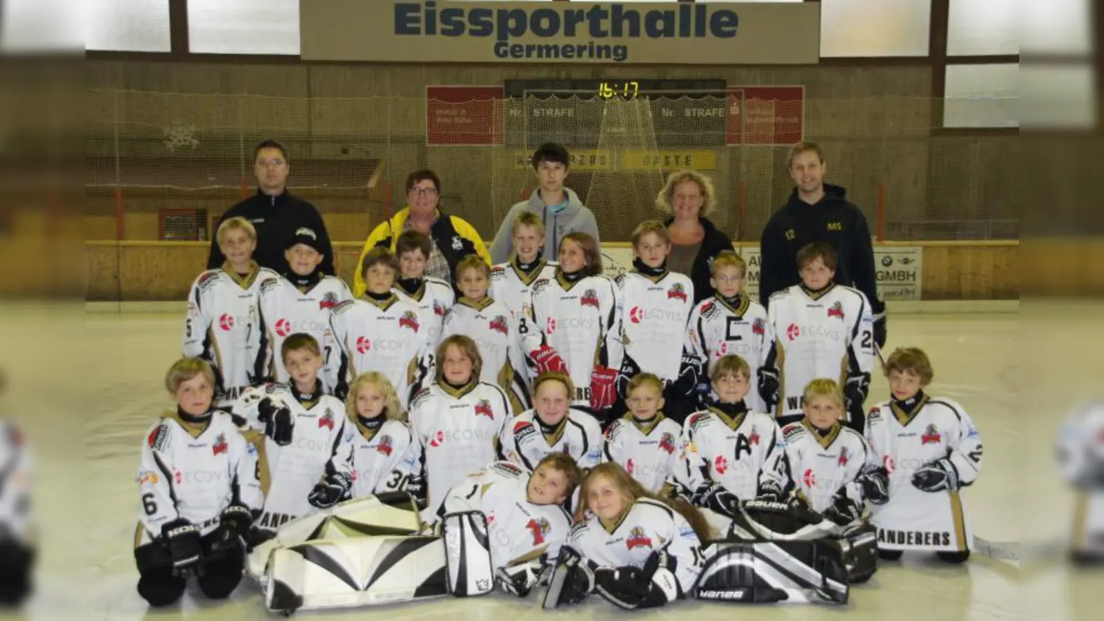 Die Kleinstschüler-Mannschaft der Wanderers Germering freut sich auf das Turnier. (Foto: pi)