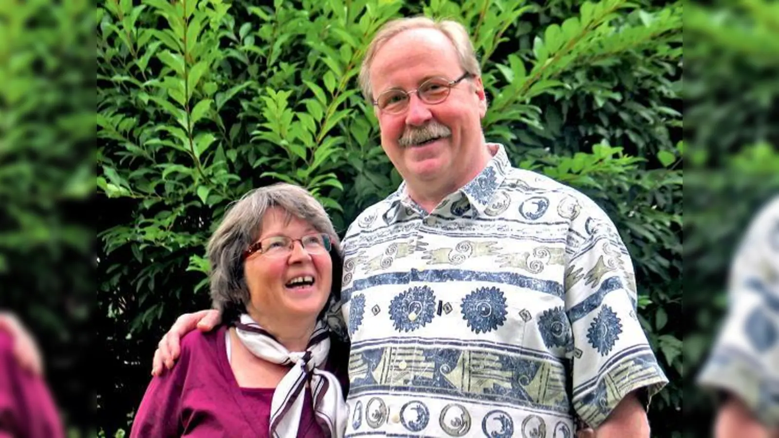 Pfarrer Dietrich Mathias Röhrs und seine Frau Ilonka nehmen Abschied von St. Paulus Perlach. 	 (Foto: aha)