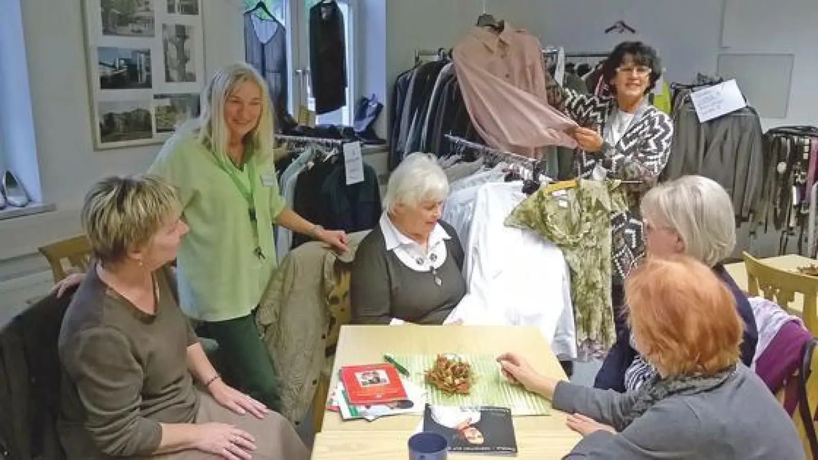Ausflug zum Kleidercafé nach Kirchheim.	 (Foto: privat)