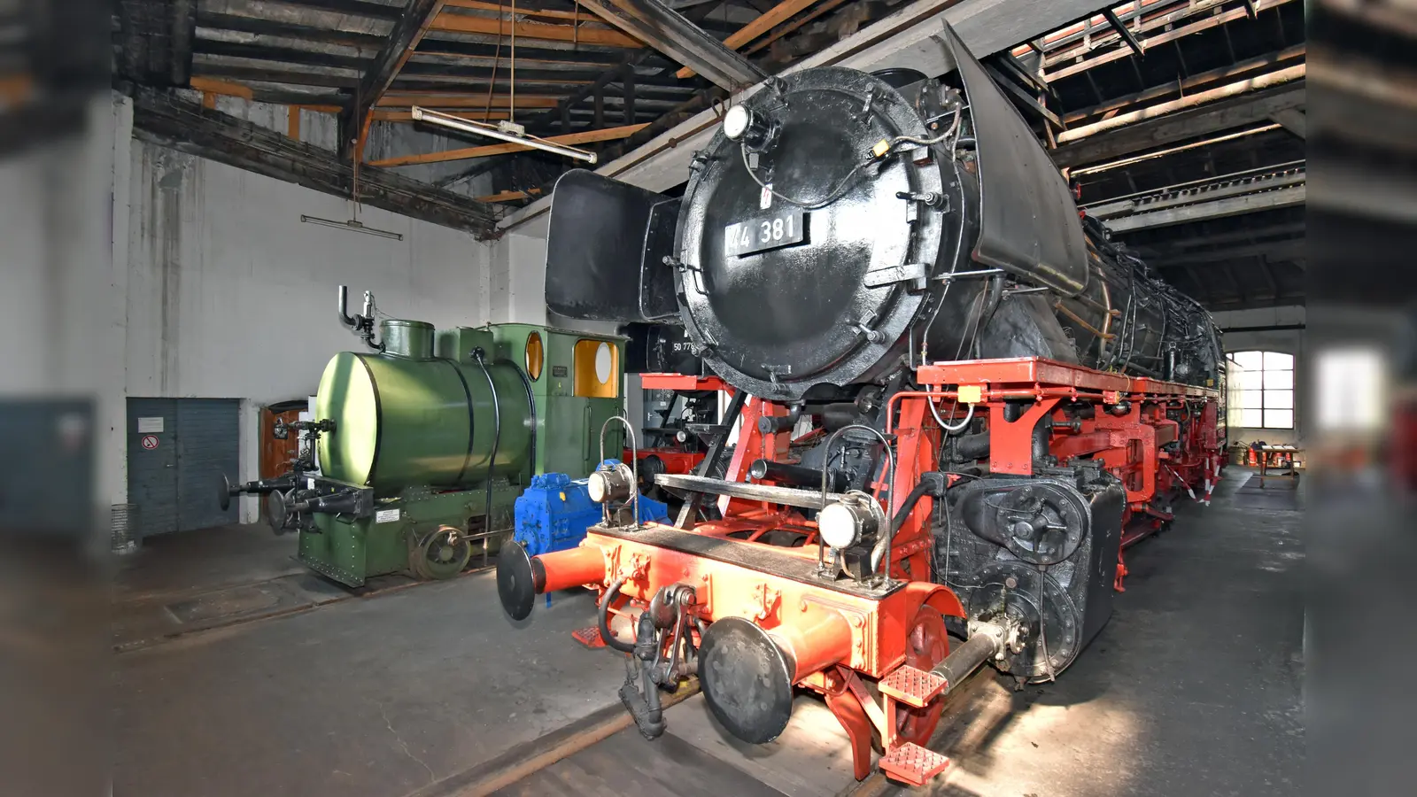 Das Bayerische Eisenbahnmuseum in Nördlingen freut sich wieder auf Besucher. (Foto: Bay. Eisenbahnmuseum)