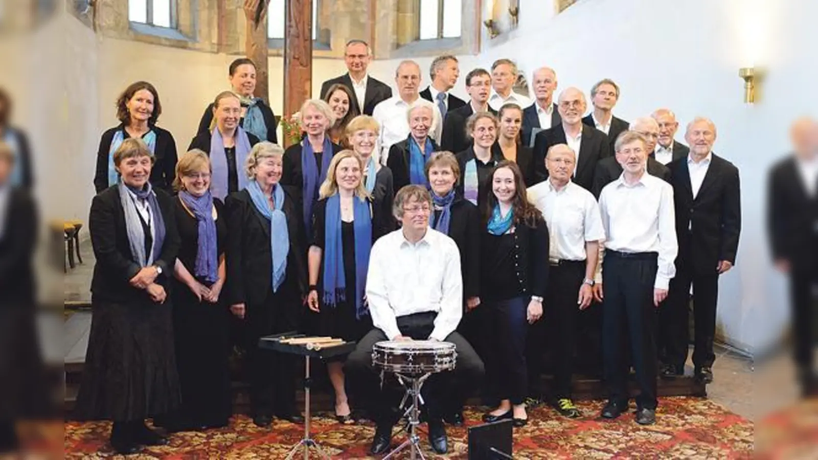 Der Auswahlchores »Neue Kantorei des Dekanates Weilheim« lädt zum Jahreskonzert in die Friedenskirche ein.	 (Foto: VA)