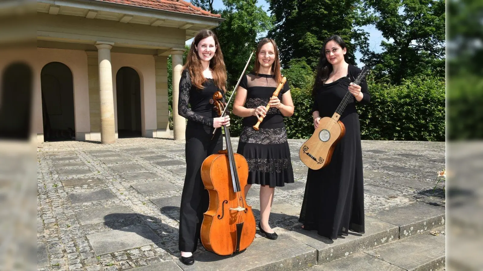 Das Ensemble Ciaconna aus Wolfsburg spielt in Schwabing. (Foto: VA)