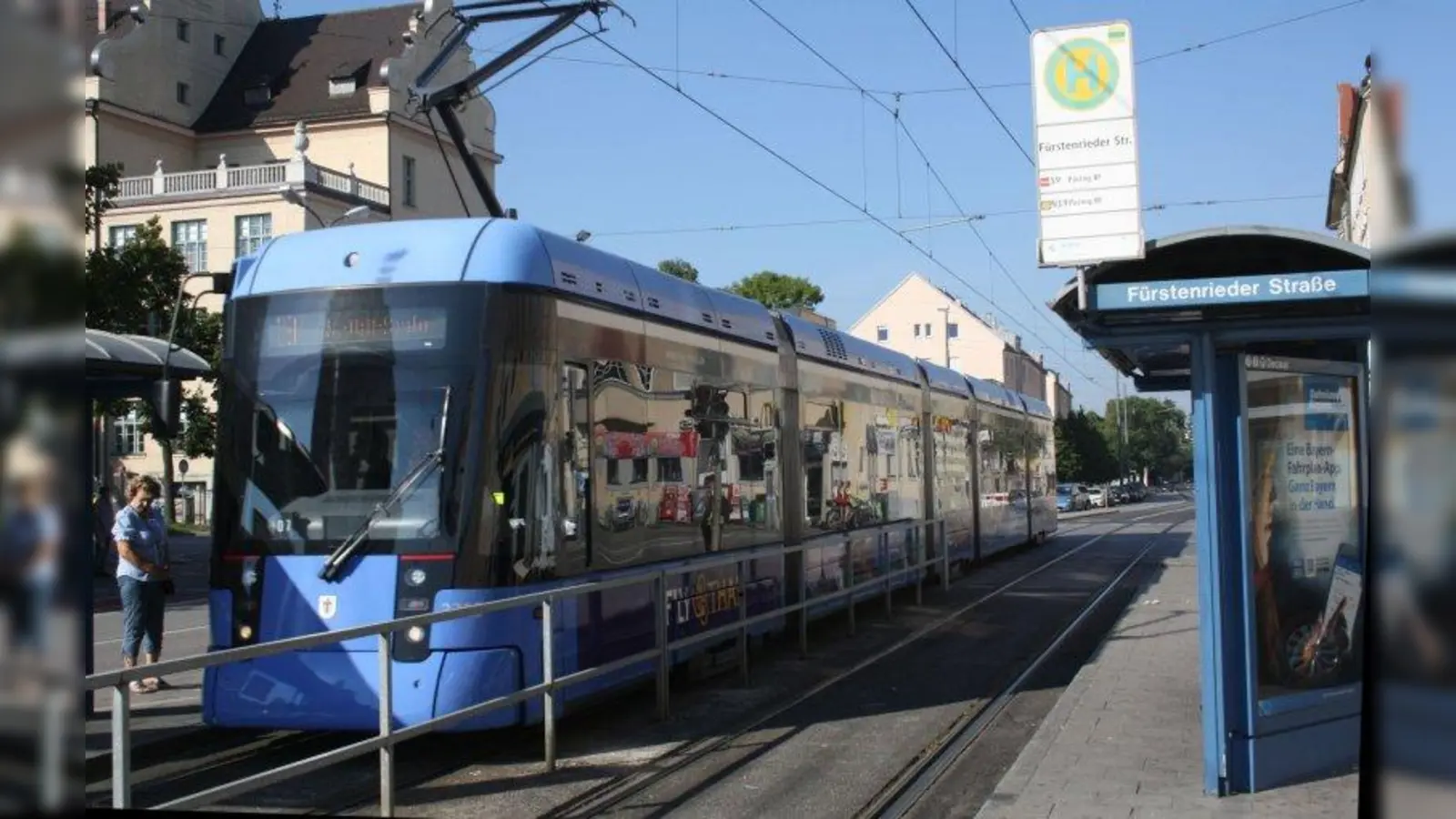 Umstritten ist eine Trambahn in der Fürstenrieder Straße nach wie vor. (Foto: ats)