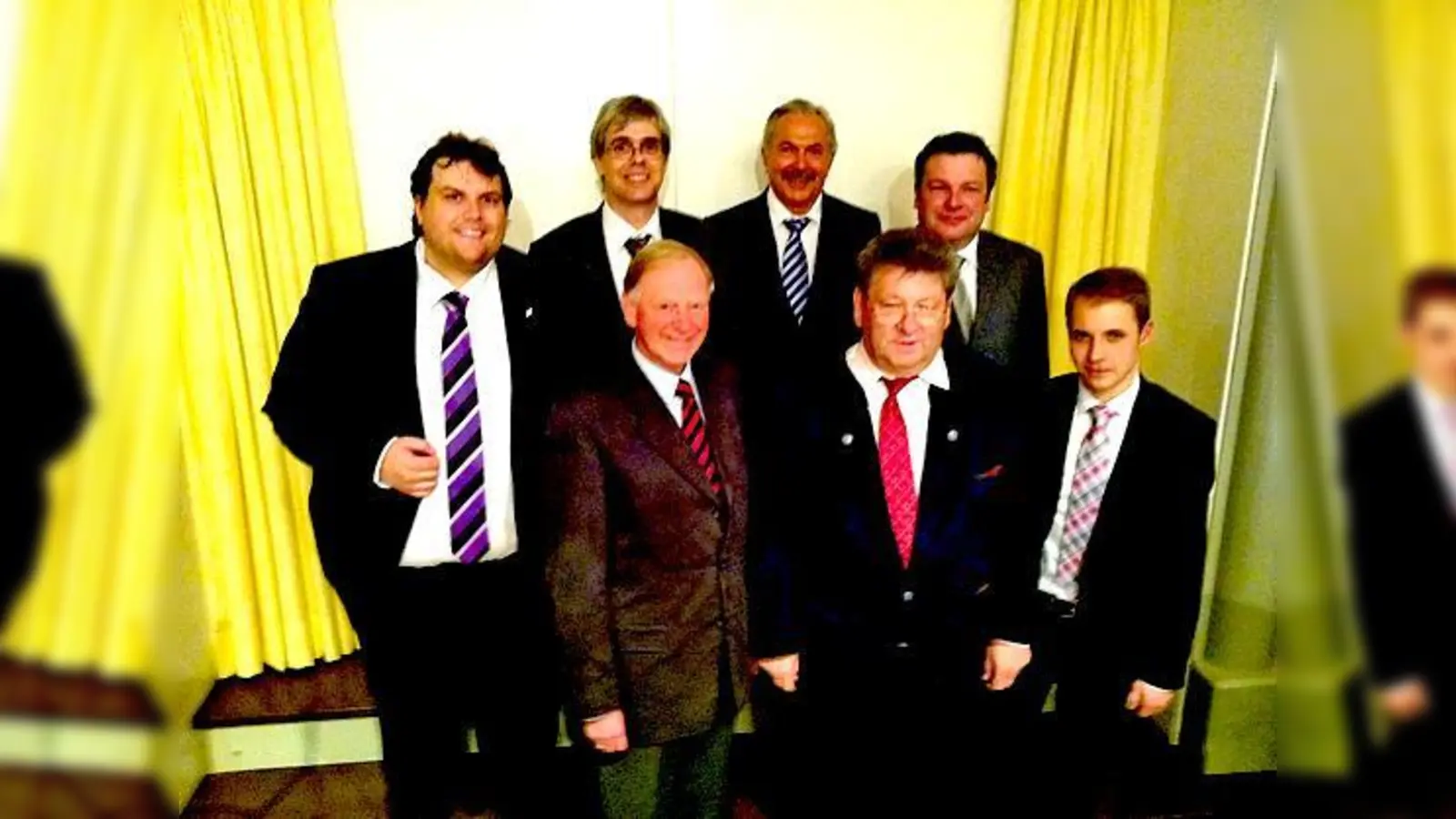 Der neue Vorstand startet zuversichtlich in die neue Amtszeit: (2.v.l.) MdL Ernst Weidenbusch. 	 (Foto: VA)