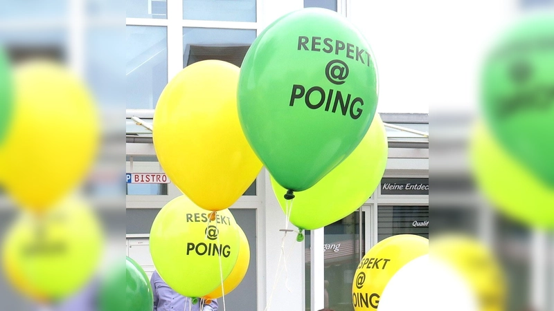 Beim Logo-Wettbewerb können sich alle Poinger beteiligen. (Foto: Respekt@Poing)