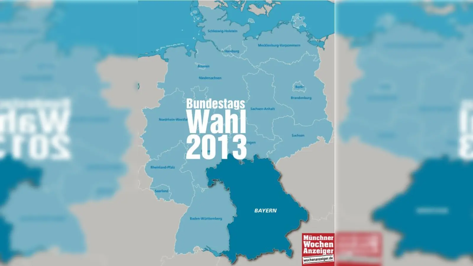 Die Ergebnisse der Bundestagswahl 2013 in München und Bayern (Foto: red)