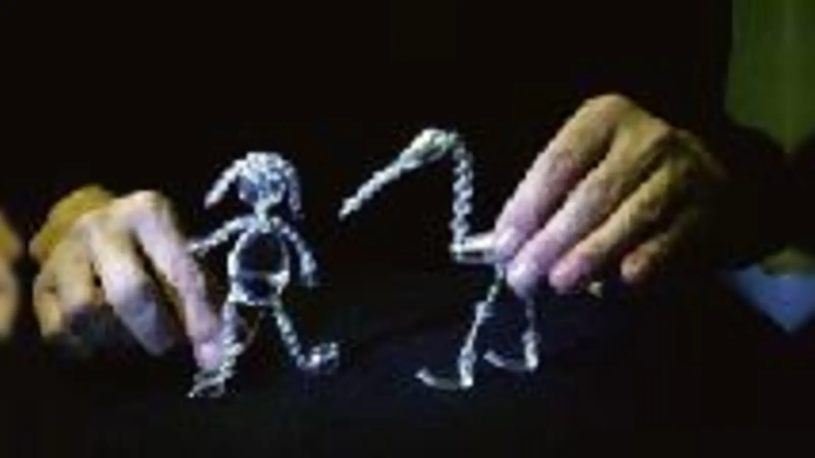 Einfaches wie zauberhaftes Spiel: »Pauline und der Spiegelsee«. 	 (Foto: VA)