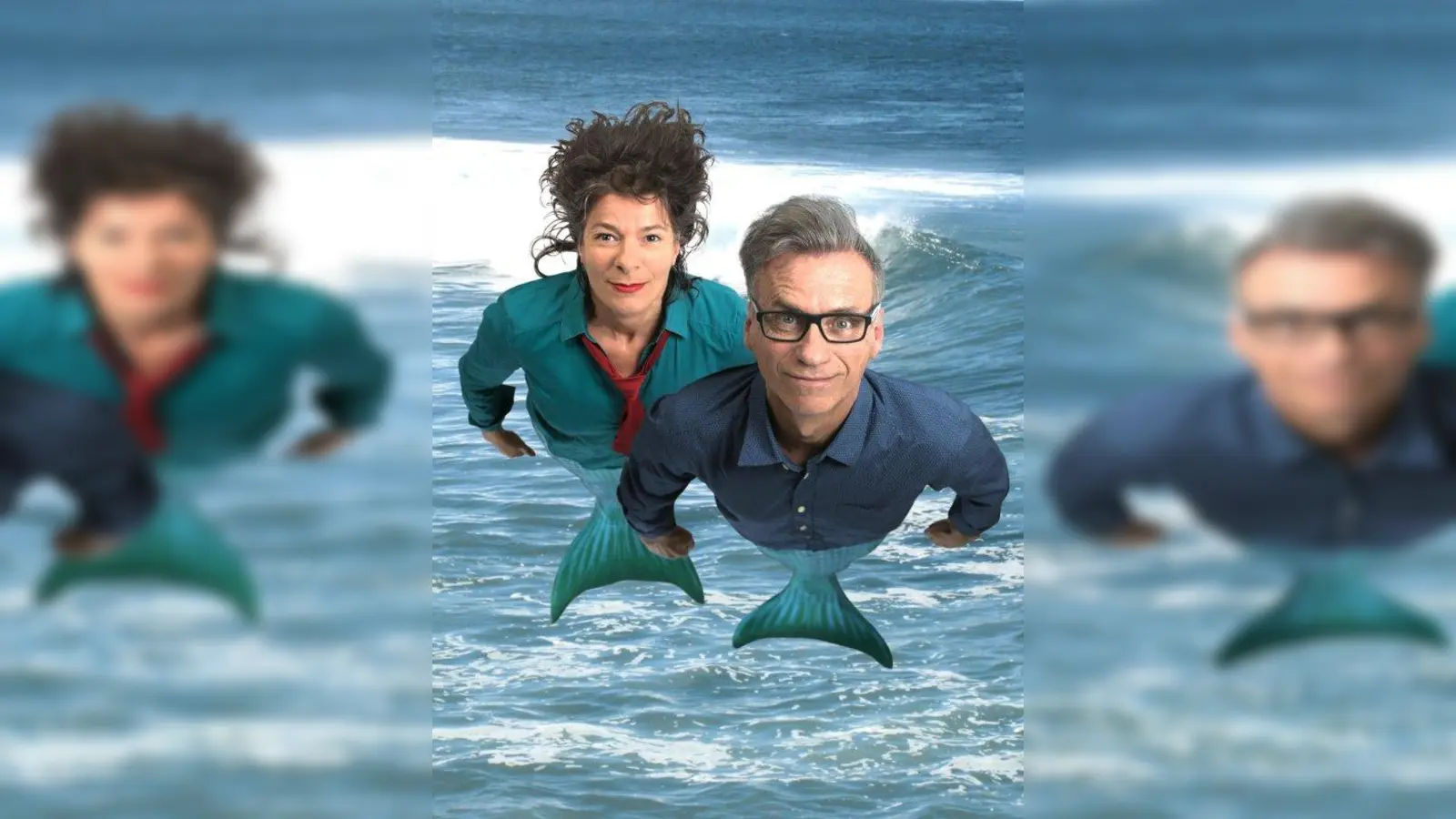 Am Montag, 6. März, gestalten „Faltsch Wagoni” das Abendprogramm der Jubiläumsausstellung: In „Der Damenwal” intonieren die Musikkabarettisten ein Loblied auf das World Wide Wet - Wortwellenreiter und mit allen Wassern gewaschene Rhythmuspoeten. (Foto: rebhan-bilder.de)