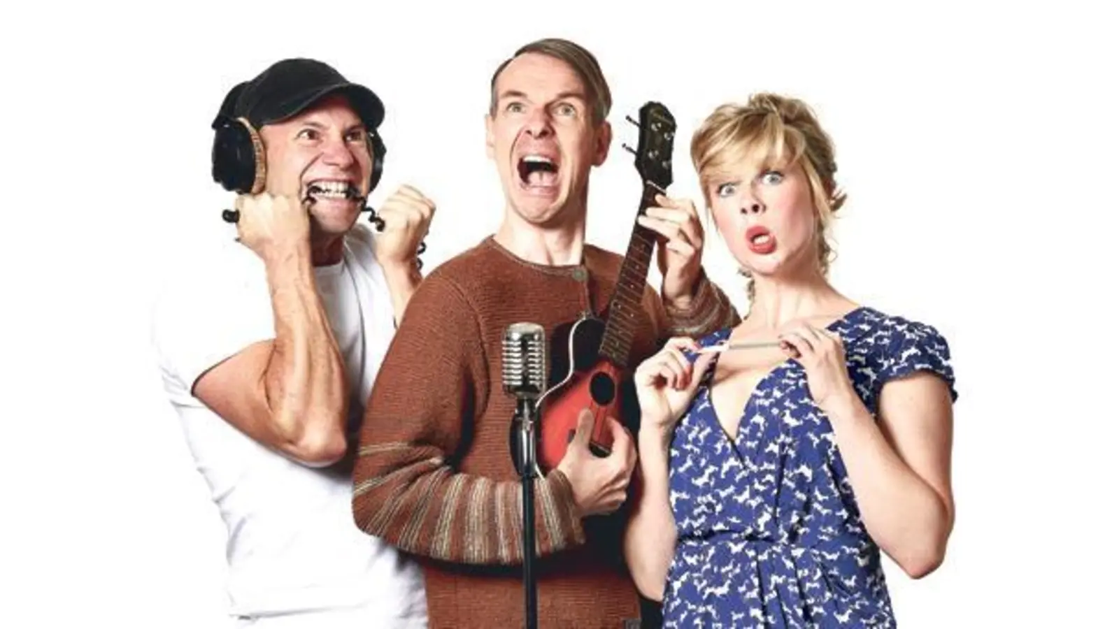 Tobias Öller präsentiert mit Andi Rinn und Christine Eixenberger (v. l.) »Radio Rustikal«  so haben Sie Radio garantiert noch nie erlebt!	 (Foto: VA)