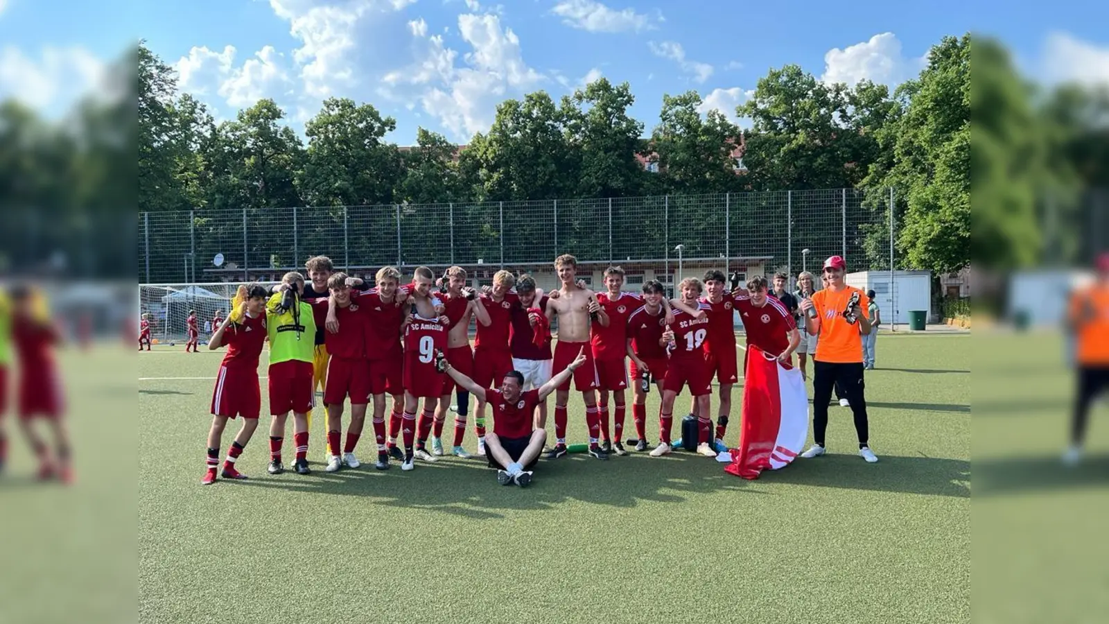 Die U17 des SC Amicitia München war in diesem Jahr kaum zu schlagen.<br> (Foto: SC Amicitia München 1919 e.V.)