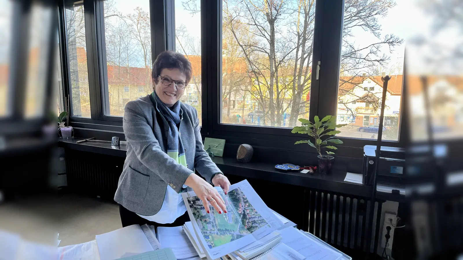 In Gauting stehen einige Großprojekte an. Zum Beispiel am Patchway-Anger entstehen dringend benötigte Wohnungen und soziale Einrichtungen.  (Foto: Ulrike Seiffert)