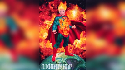 Eine polariesierende Ausstellung im Kunsttreff Moosach. (Foto: VA)