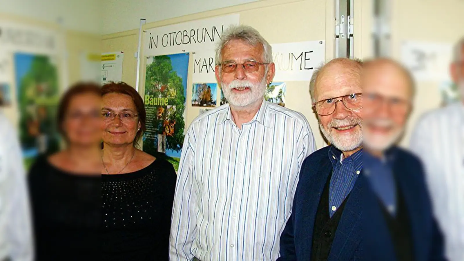 Das Lenkungsteam der Agenda Ottobrunn-Neubiberg (v. l.): Aniko Balazs, Rainer Graenzer und Fritz Seeger bei der jüngsten Agenda-Versammlung.  (Foto: Ka)