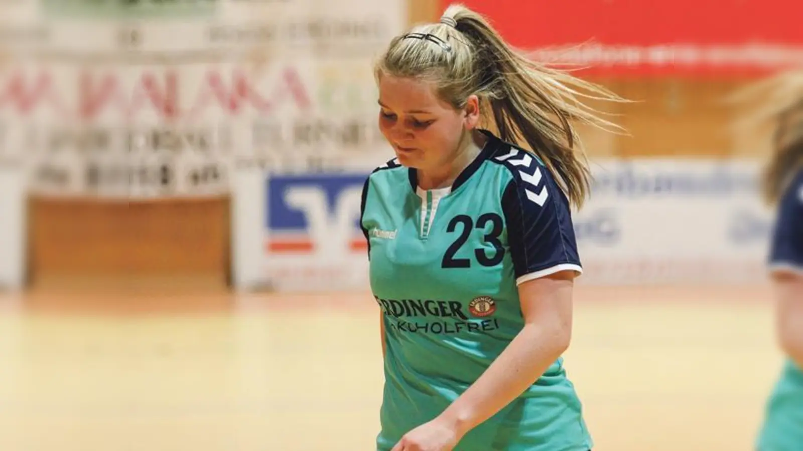 Annabelle Kaube ist mit 34 Treffern derzeit die Toptor­jägerin der Altenerdingerinnen.	 (Foto: Christian Riedel)