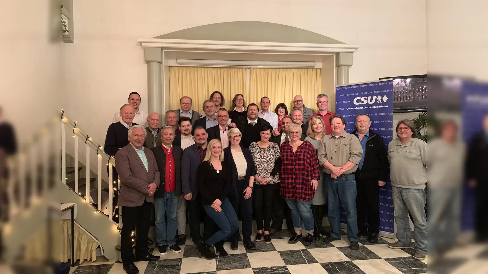 Das neue Vorstandsteam der CSU Unterschleißheim stellt sich vor. (Foto: privat)