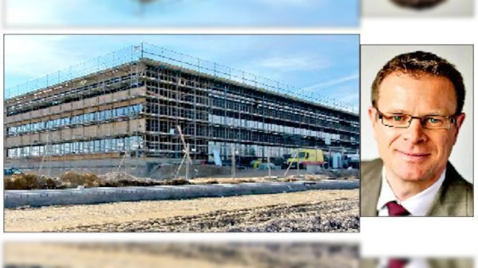Derzeit befindet sich das Holzkirchner Gymnasium noch in Bau, für das Schuljahr 2014/15 werden aber schon Anmeldungen angenommen. Der neue Direktor des Holzkirchner Gymnasiums: Axel Kisters.   	 (Fotos: aba/Privat)